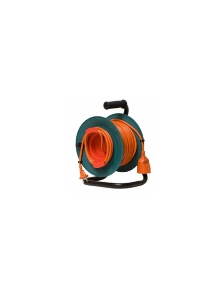 Ribiland - Enrouleur Électrique 40m/3x1,5 Pied Métal - Preej40315v