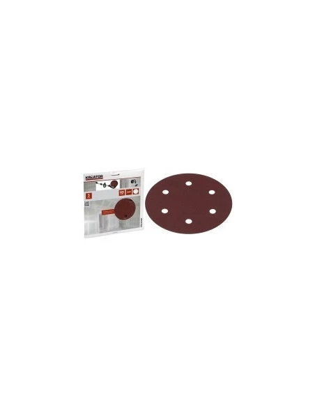 Lot De 5 Disques Abrasifs Diamètres 225 Mm Grain 100 - KREATOR