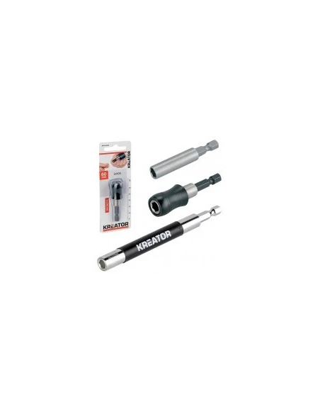 1 Porte Embout Magnétique Avec Blocage 60 Mm - KREATOR