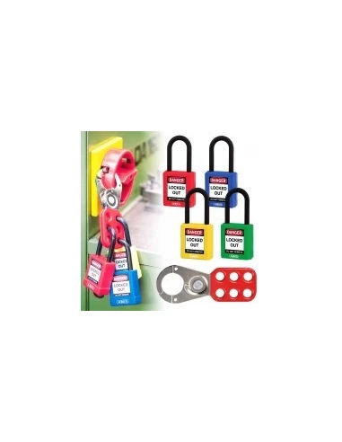 Machoire de securite pour cadenas ABUS 40mm - rouge
