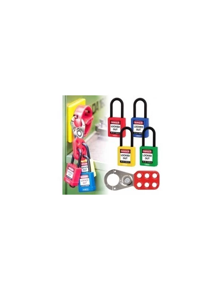 Machoire de securite pour cadenas ABUS 40mm - rouge