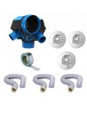 Kit complet gaines et vmc hygrocosy 412292 t3-t7 atlantic
