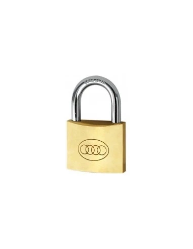 Cadenas laiton renf anse cemente750012-30mm 3 keys