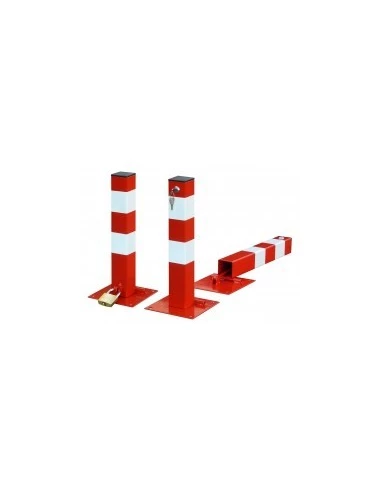 Poteau de parking fermeture clehauteur 400mm