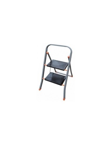 Escabeau acier 2 marches repliabtinto t2