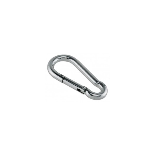 Mousqueton acier zingu 6x60mm scfaichfbs60