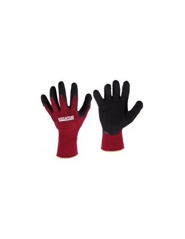 Gant jardin latex/nylon rouge sckrtg002m