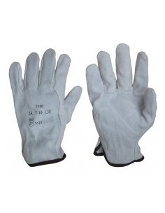 Gants de manutention tout cuir vrac - réf.: désignation:paire de gants taille:10