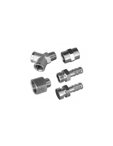 Raccord Pour Air Comprimé - Double Taraudage ¼