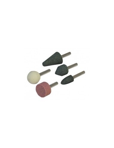 Meules sur tige 6mm assorti 5pcefaigwset5
