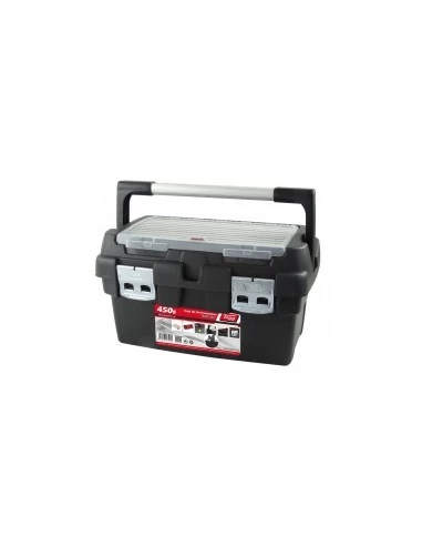 Boîte À Outils Avec 1 Casier Et Poignée 45 Cm - OUTIFRANCE