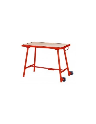 Etabli De Monteur Pliant Pro À Roues H820 X L610 X L1080 Mm - OUTIFRANCE