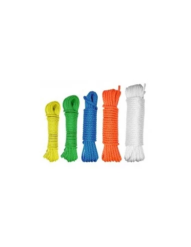 Cordage polypro 8mm-25m jaunecdpps080k025n