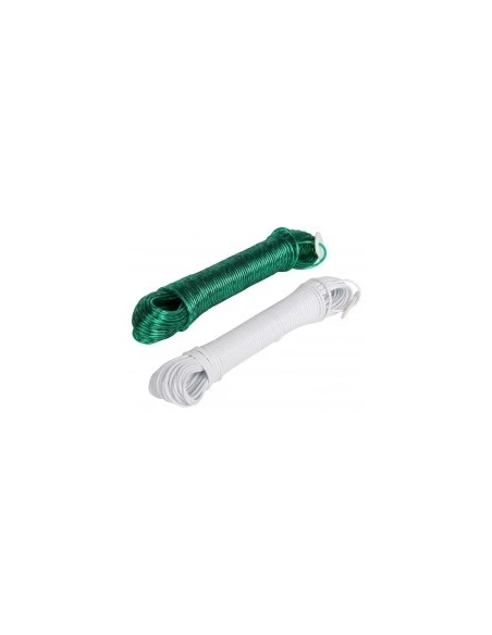 Corde linge verte 3mm 20m+tendeu412940
