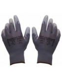 Gants 'p.u.' sur carte -  désignation:paire de gants taille:10