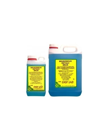 Brunisseur metaux - couleur: brun clair bidon 1 litre - EASYLAB