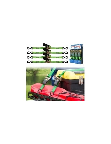 Sangle cliquet 5mx25mm jeu 4pcesxms16tiedown