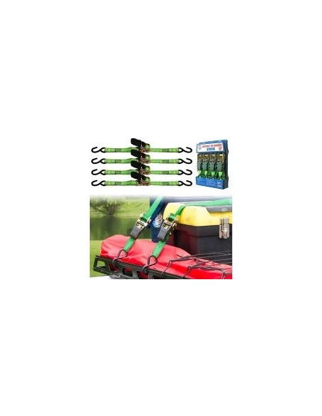 Sangle cliquet 5mx25mm jeu 4pcesxms16tiedown