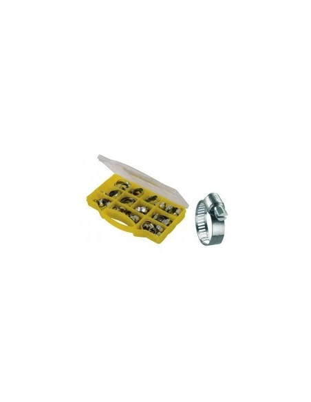Déstock Coffret De 60 Colliers De Serrage 10x16 À 25x38mm 6380030 - OUTIFRANCE