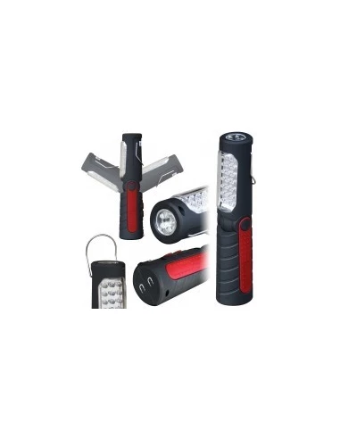 Baladeuse torche 21 + 5 led boîte baladesue 21 + 5 led - 95 lumens alimentation:batterie ni-mh 3,6 v / 1400 mah