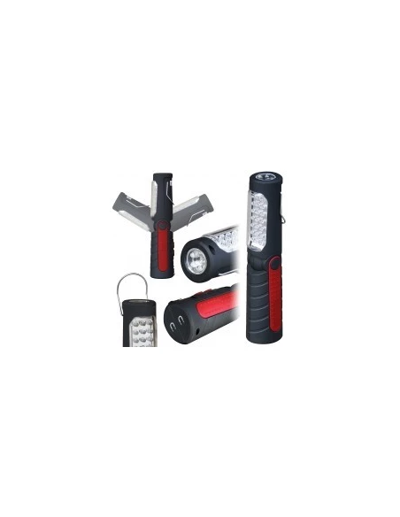 Baladeuse torche 21 + 5 led boîte baladesue 21 + 5 led - 95 lumens alimentation:batterie ni-mh 3,6 v / 1400 mah