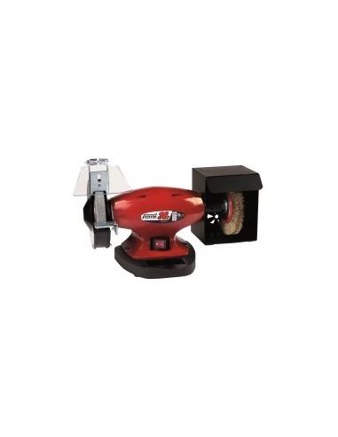 Touret meule et brosse - 450w boîte touret meule + brosse ø150 mm puissance:450w poids:9 kg