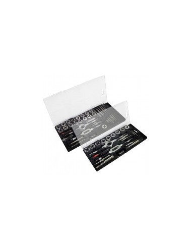 Coffret Plastique De Tarauds Et Filières 21 Pièces - OUTIFRANCE