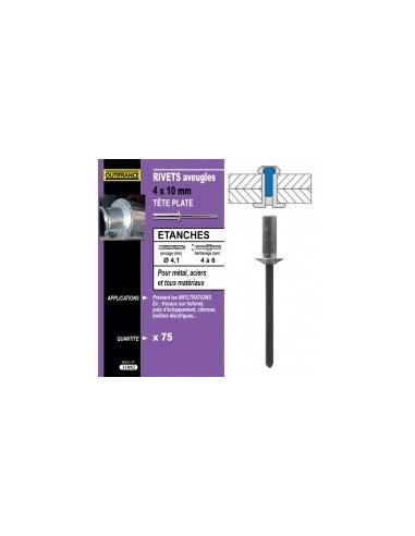 Rivet etanches 3,2x8 (100)7631881