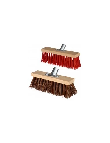 Balai De Cantonnier Brosse Nylon 31 Cm Sans Manche - OUTIFRANCE