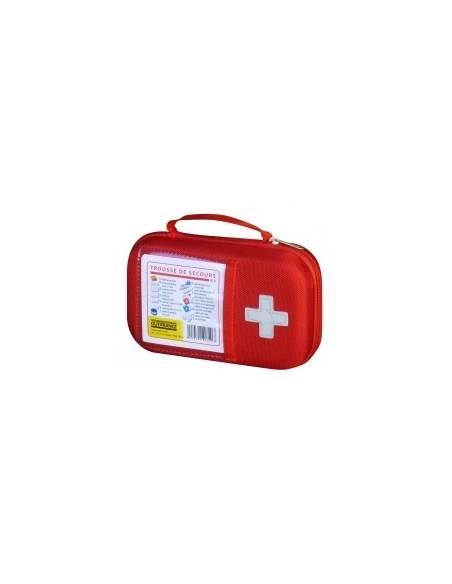 Trousse secours btp 22x14x6cmeva rouge - btp