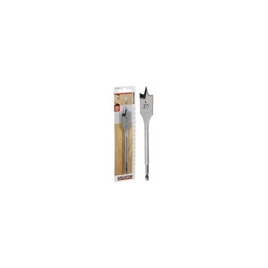 Mèche À Bois Plate Longueur 152 Mm Diamètre 25 Mm - KREATOR