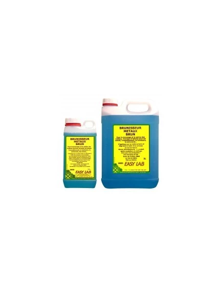 Brunisseur metaux noir bidon 1 litre - EASYLAB