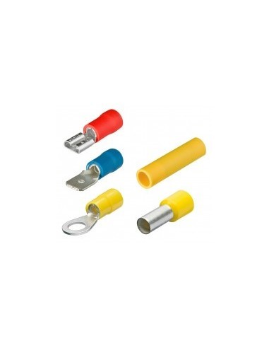 Cosse Ronde Bleue M6 Connexion sécurisée pour câbles 1.5-2.5mm2 - Knipex