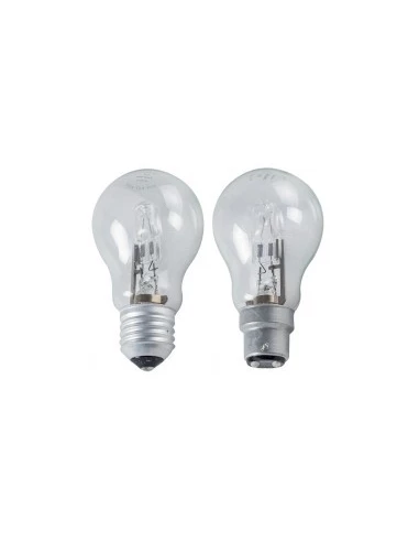 ampoules halogenes forme standard désignation 2 ampoulespuissance 42wlumen 630culot a vis e27