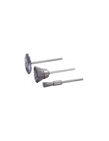 Brossette roue acier 22 prof vr 1076/1685 fil acier