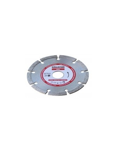 Disque Diamant Béton, Pierre - Alésage 22,2 Mm 1 Disque 115 Mm 1,9 Mm - KREATOR