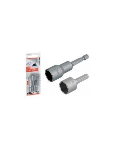 Douille magnetique s2 13mm emb 1/4 - KREATOR