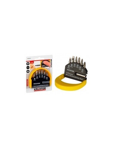 Jeu De 6 Embouts De Vissage (torx 25mm) Avec Son Porte-embouts - KREATOR