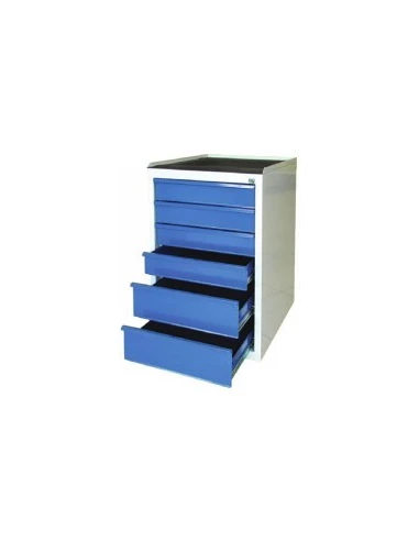 Servante Bloc 6 Tiroirs Pro 490x600 H810 Charge 300kg - OUTIFRANCE