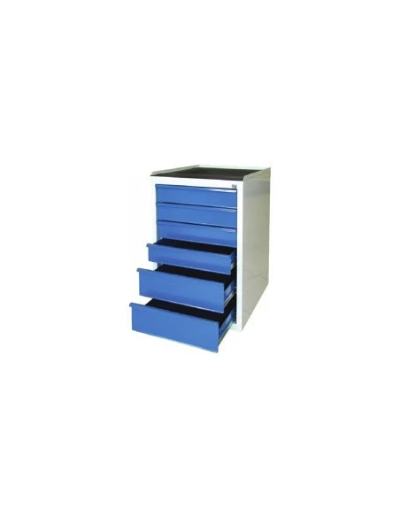 Servante Bloc 6 Tiroirs Pro 490x600 H810 Charge 300kg - OUTIFRANCE