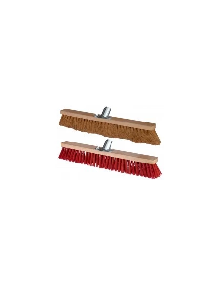 Balai De Piste En Pvc Rouge (ø Emmanchement 28 Mm) Sans Manche - OUTIFRANCE