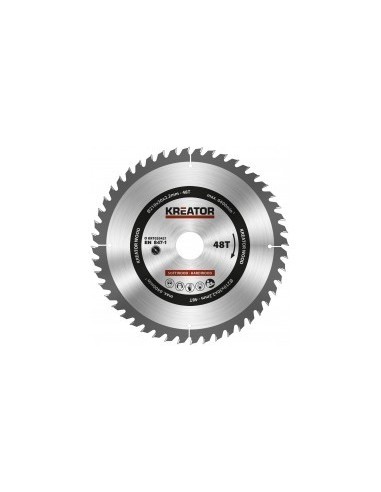 1 Lame De Scie Circulaire 210 Mm 2,2 Mm 48 Dents - Alésage 30 Mm - KREATOR