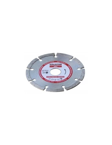 Disque Diamant Béton, Pierre - Alésage 22,2 Mm 1 Disque 230 Mm 2,4 Mm - KREATOR