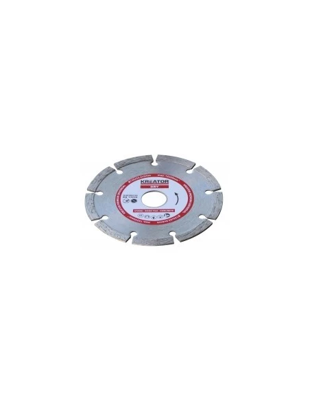 Disque Diamant Béton, Pierre - Alésage 22,2 Mm 1 Disque 230 Mm 2,4 Mm - KREATOR