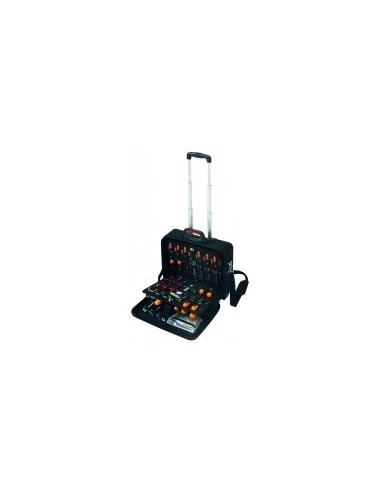 Valise de maintenance a roulettes - dimensions:480 x 240 x h 460 mm