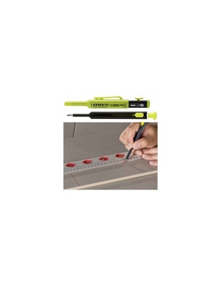 Crayon graphite lyra dry + distributeur 12 mines assorties 4498001 - LYRA
