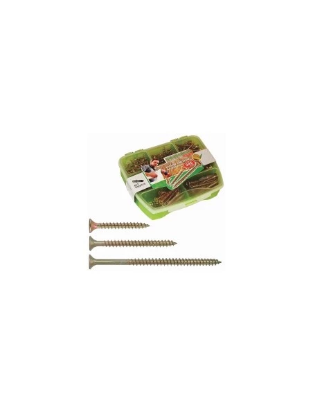Vis a bois boîte - réf :r-uc-5030boîte de 500 vis ø 5,0 x 30 mmfiletage:totalempreinte de vissage:pz 2