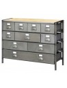 Module 1 grand tiroir de Meuble style industriel 1.20 m