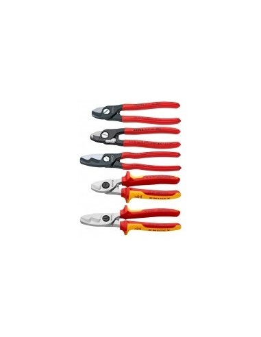 Coupe cables electriques - réf.:95.41.165type:simple tranchant + dénudeurø c,ble:12 mm longueur:165 mm poids:220 g