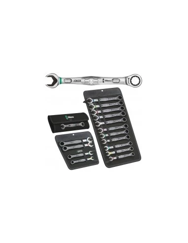 Cles mixtes a cliquet joker boîte 4 clés : 10 / 13 / 17 / 19 mm